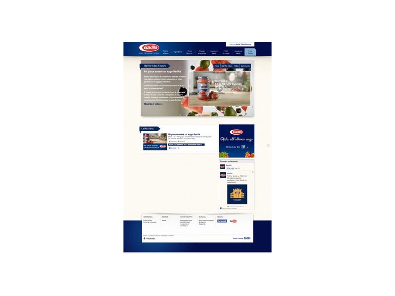 Nasce Barilla Video Factory