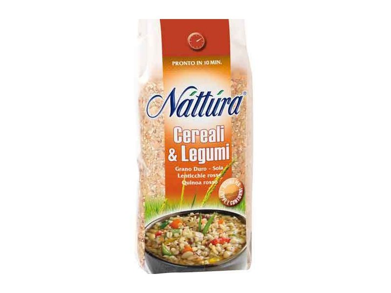 Nattura presenta Cereali & Legumi Nattura presenta Cereali & Legumi