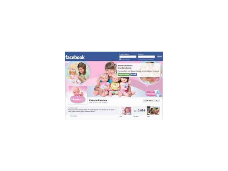 Nenuco Italia sbarca su Facebook Nenuco Italia sbarca su Facebook