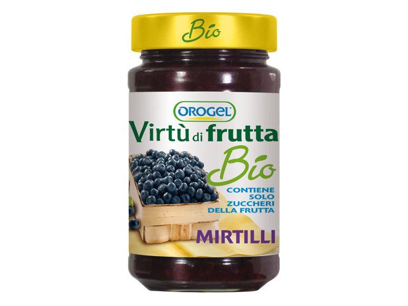 Orogel lancia Virtù di Frutta bio ai Mirtilli