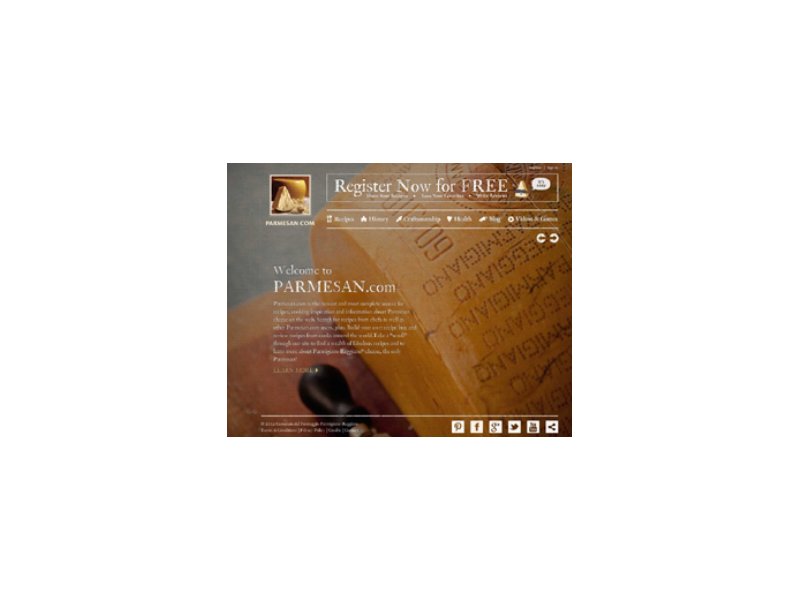 Parmigiano Reggiano: al via il nuovo sito internet Parmigiano Reggiano: al via il nuovo sito internet