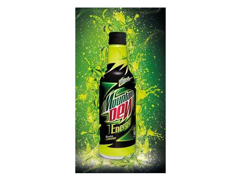 PepsiCo entra nel mercato energy drink con Mountain Dew Energy