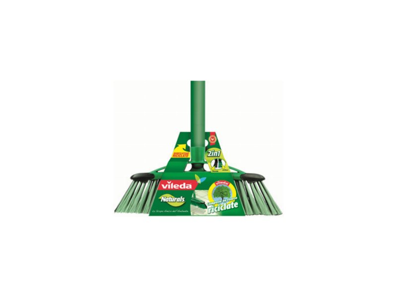 Vileda lancia la Scopa 2in1 Naturals Vileda lancia la Scopa 2in1 Naturals