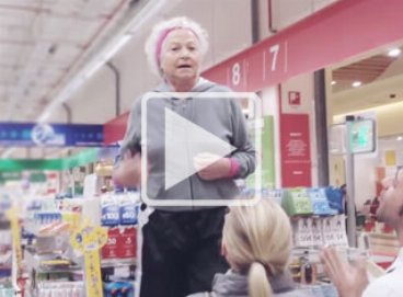 Auchan si affida a Nonna Aldina