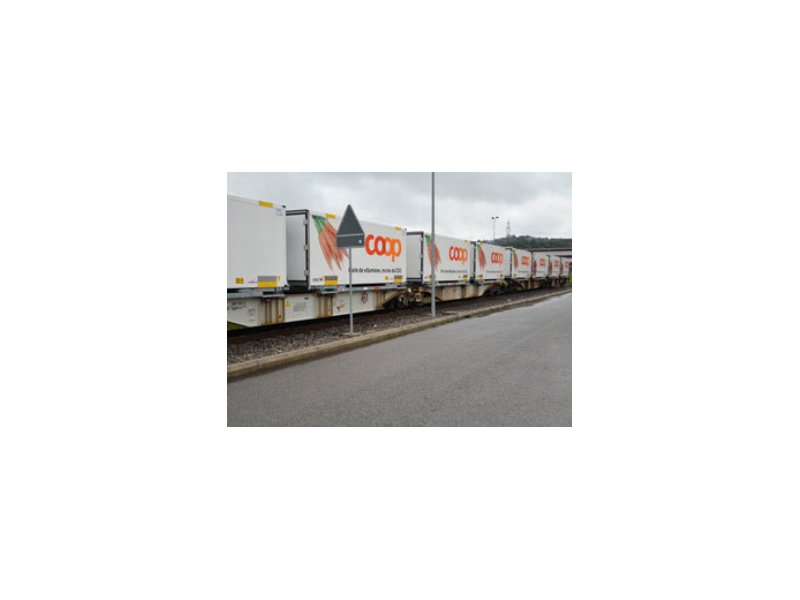 Coop Svizzera sceglie la logistica su rotaia Coop Svizzera sceglie la logistica su rotaia