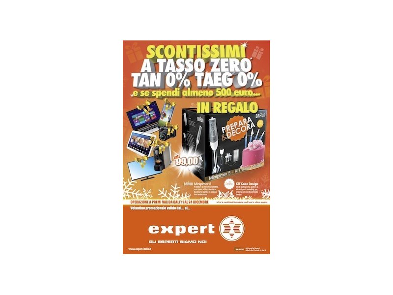 Expert, al via la nuova campagna promozionale Expert, al via la nuova campagna promozionale