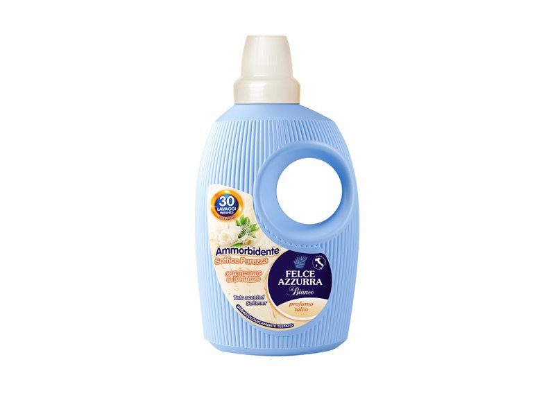 Felce Azzurra il Bianco lancia Soffice Purezza<br /> Felce Azzurra il Bianco lancia Soffice Purezza<br />