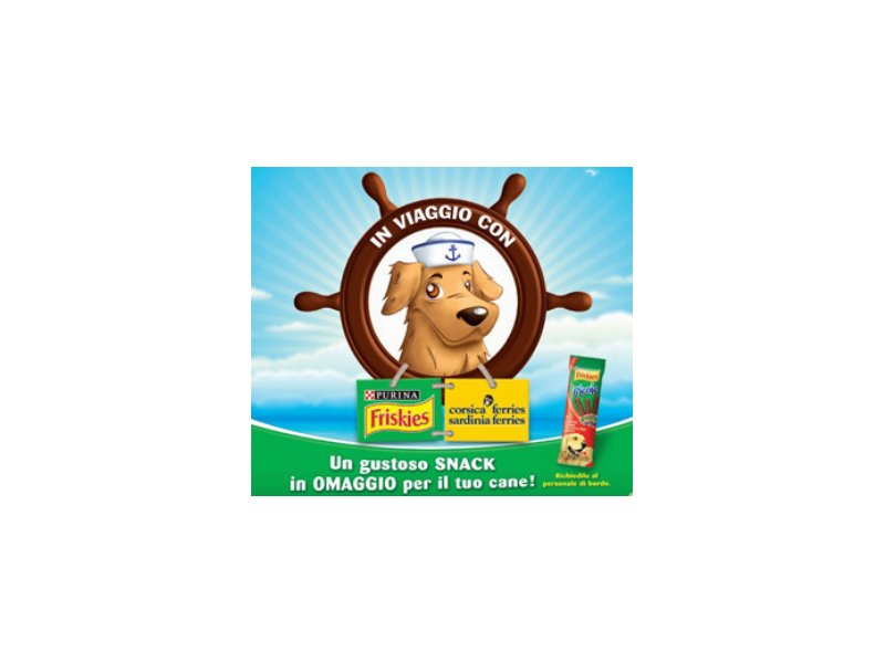 Friskies e Corsica Sardinia Ferris insieme per i pet Friskies e Corsica Sardinia Ferris insieme per i pet