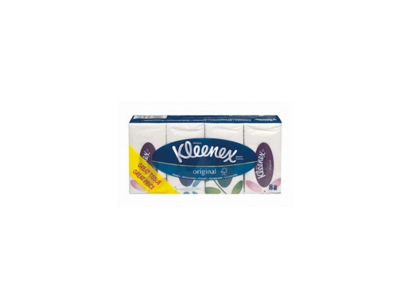 Kleenex lancia il formato pocket dei suoi fazzoletti Kleenex lancia il formato pocket dei suoi fazzoletti