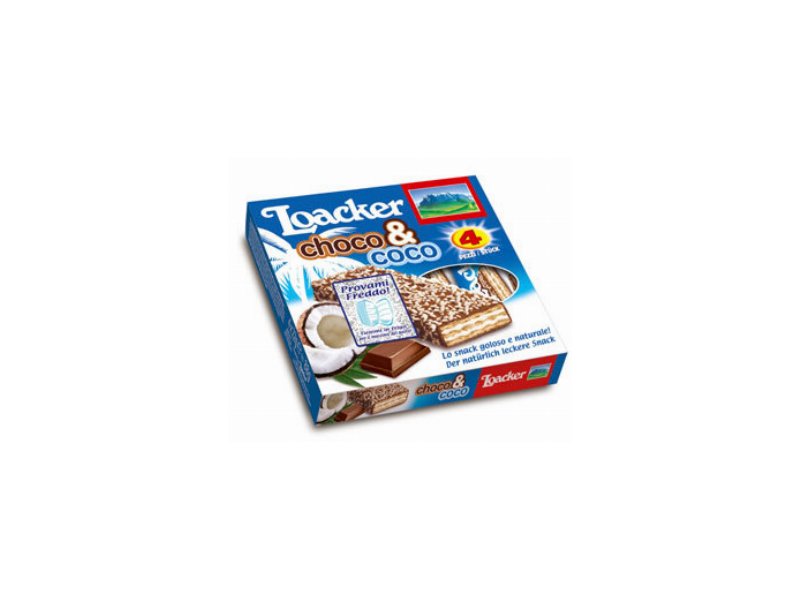 Lo snack “Choco&Coco” Loacker eletto sapore dell’anno 2013