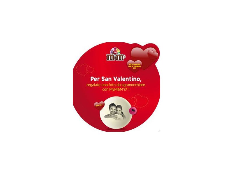 M&m’s avvia una campagna promozionale per San Valentino