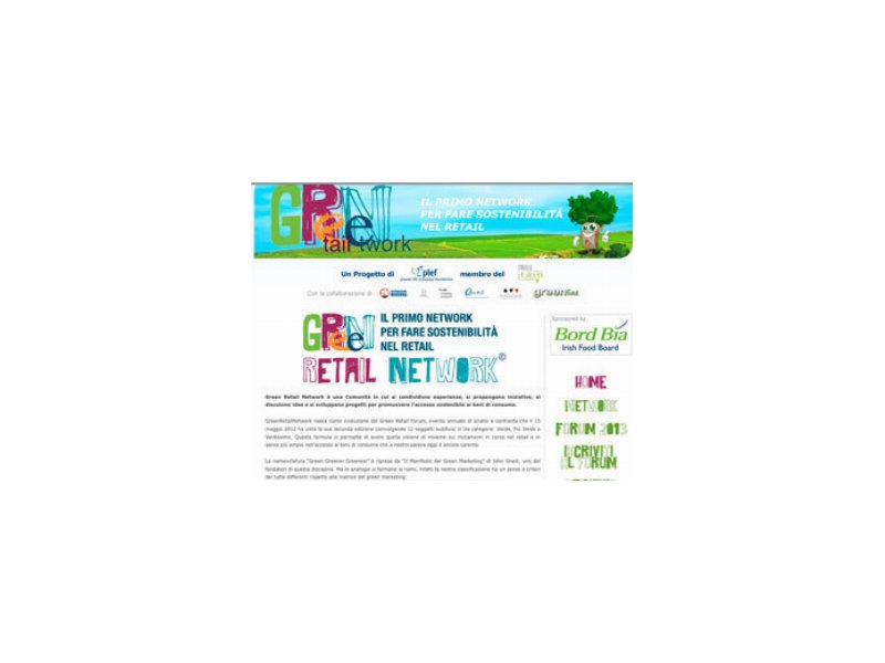 Nasce il Green Retail Network Nasce il Green Retail Network