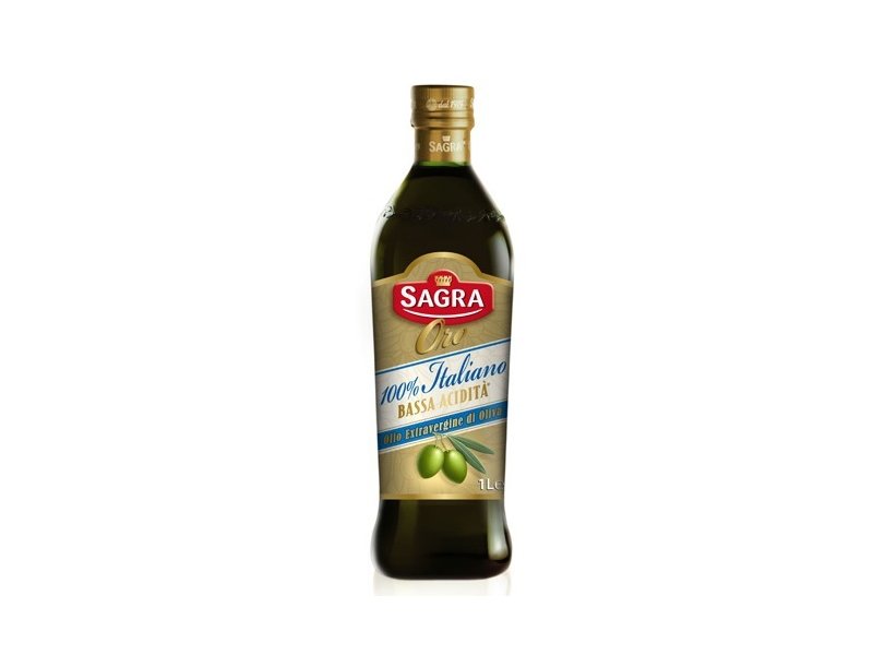 Nasce l'olio Extra Vergine “Sagra Oro 100% Italiano Bassa acidità”