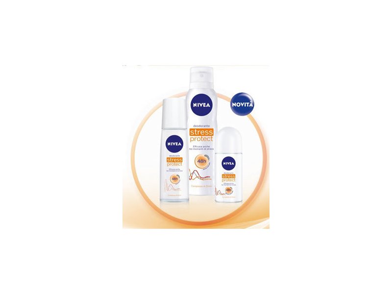Nivea presenta la nuova linea contro la sudorazione da stress Nivea presenta la nuova linea contro la sudorazione da stress