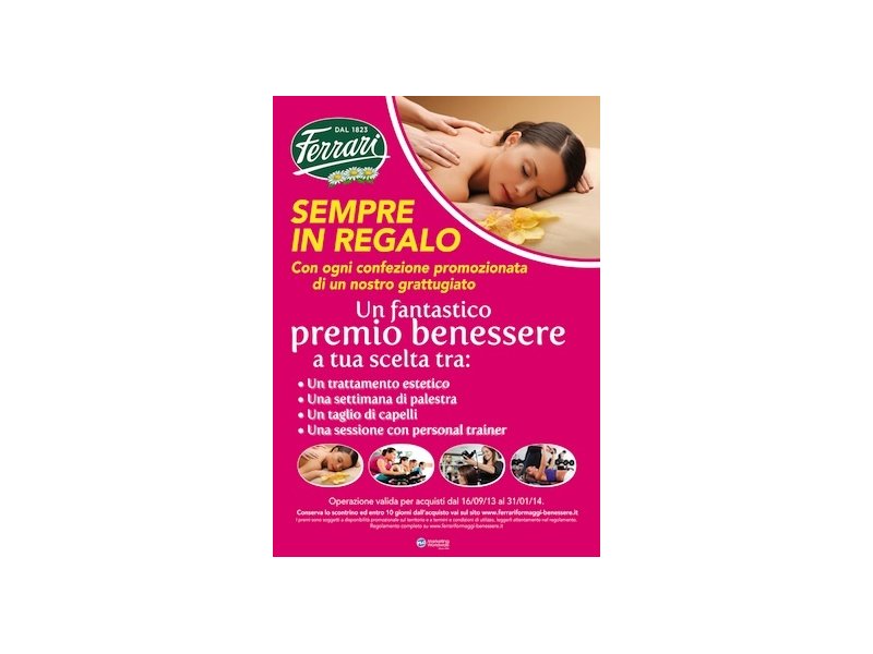 Nuova campagna promozionale per Ferrari Formaggi