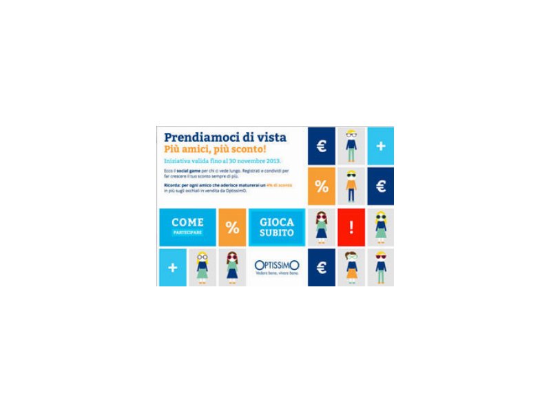 Optissimo lancia il social game “Prendiamoci di vista”