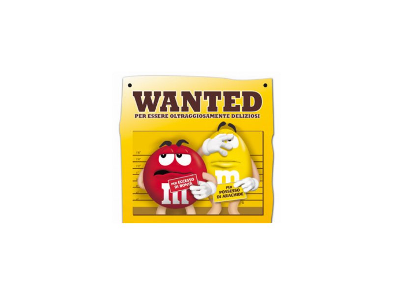 Parte la nuova campagna di M&m’s Wanted