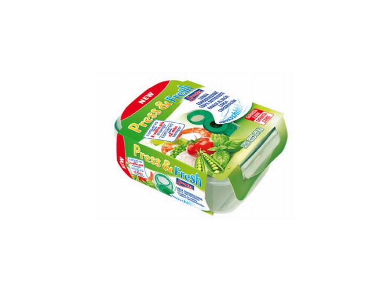 Spontex lancia la nuova linea di contenitori Press & Fresh Spontex lancia la nuova linea di contenitori Press & Fresh