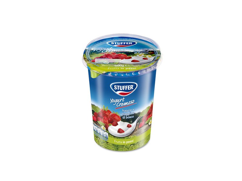 Stuffer: lo yogurt alle fragole e fragoline di bosco diventa grande Stuffer: lo yogurt alle fragole e fragoline di bosco diventa grande