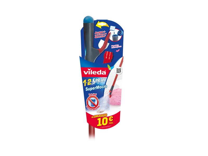 Vileda propone 1•2•Spray SuperMocio