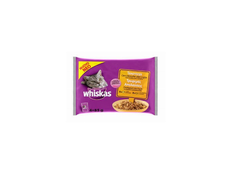 Whiskas lancia una nuova linea di ricette alla griglia