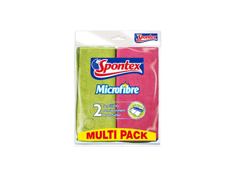 Arriva il nuovo Microfibre pavimenti x2 firmato Spontex