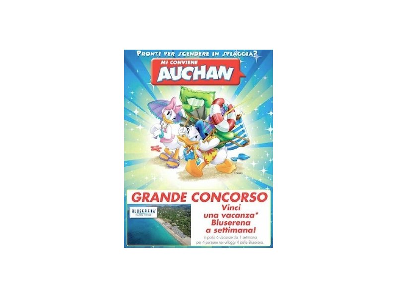 Auchan: parte la raccolta punti “Un mare di fantasia”