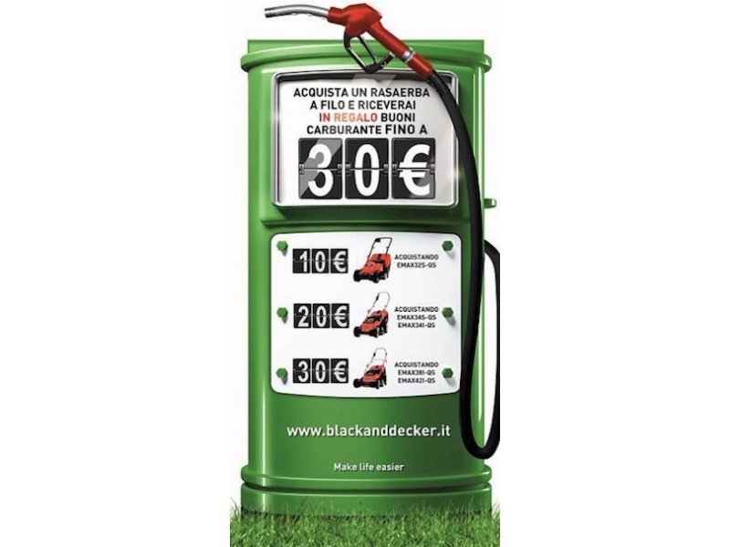 Black & Decker lancia l’operazione “Taglia il costo della benzina” Black & Decker lancia l’operazione “Taglia il costo della benzina”