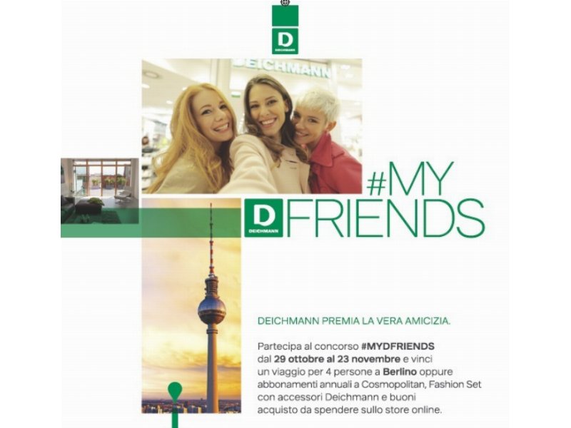 Deichmann dà il via al concorso online “MyDFriends”