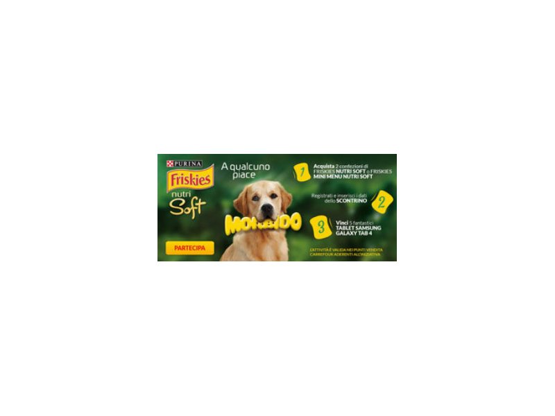 Friskies avvia il concorso A qualcuno piace morbido Friskies avvia il concorso A qualcuno piace morbido