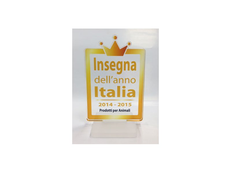 Isola dei Tesori è “Insegna dell’anno 2014” nella categoria prodotti per animali Isola dei Tesori è “Insegna dell’anno 2014” nella categoria prodotti per animali