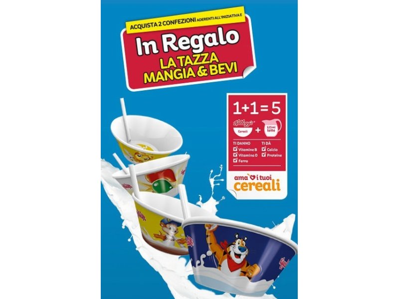 Kellogg's promuove il progetto "Ama i tuo cereali" Kellogg's promuove il progetto "Ama i tuo cereali"
