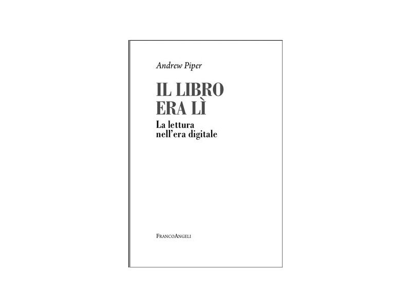 La lettura nell'era digitale La lettura nell'era digitale