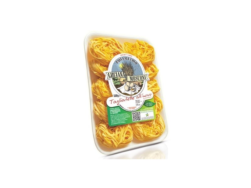Luciana Mosconi presenta le tagliatelle all’uovo ecosostenibili Luciana Mosconi presenta le tagliatelle all’uovo ecosostenibili