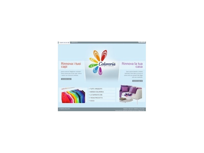 È on line il nuovo sito web di Coloreria Italiana - Distribuzione Moderna