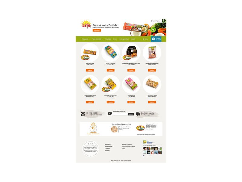 È online il nuovo portale e-commerce di Life