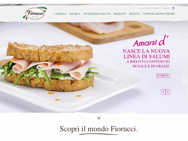 È online il nuovo sito di Fiorucci