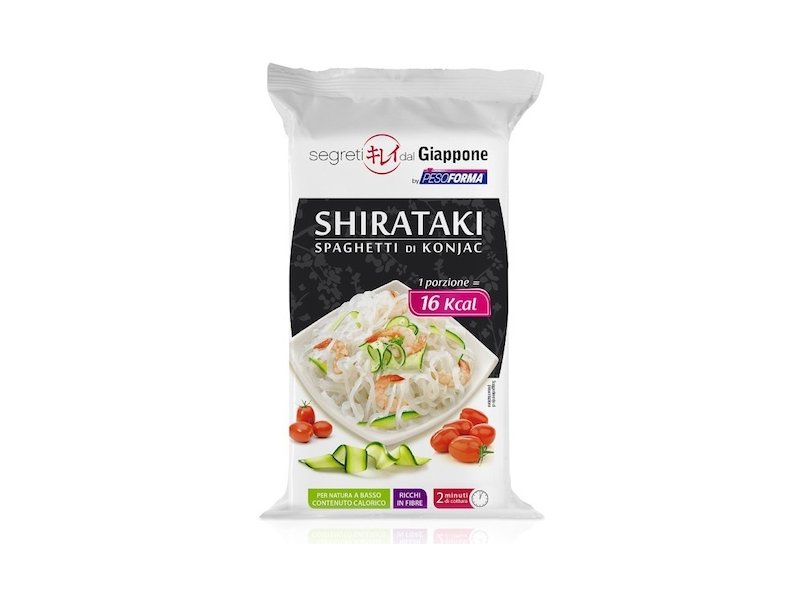 Pesoforma presenta gli spaghetti Shirataki al Konjac