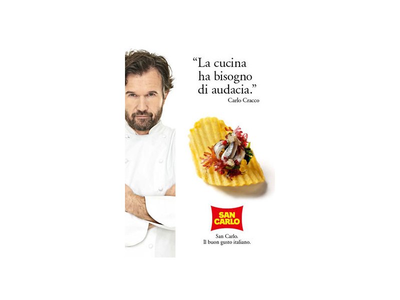 San Carlo collabora con lo chef stellato Carlo Cracco San Carlo collabora con lo chef stellato Carlo Cracco
