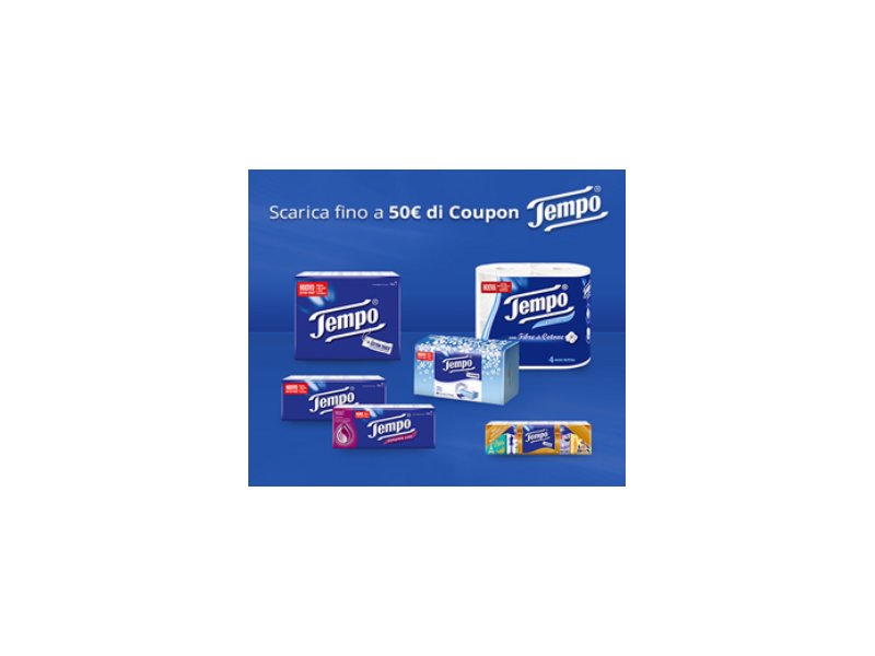 Tempo sceglie Klikkapromo per il digital couponing Tempo sceglie Klikkapromo per il digital couponing