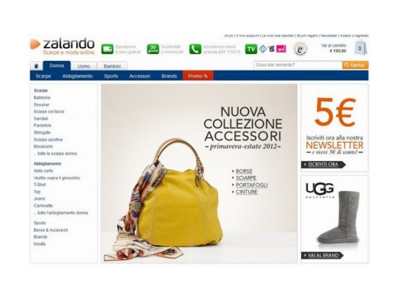 Zalando lancia la funzione Ricerca Immagine in Italia