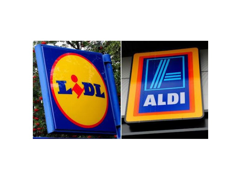  Aldi e Lidl valgono il 10% del mercato Uk