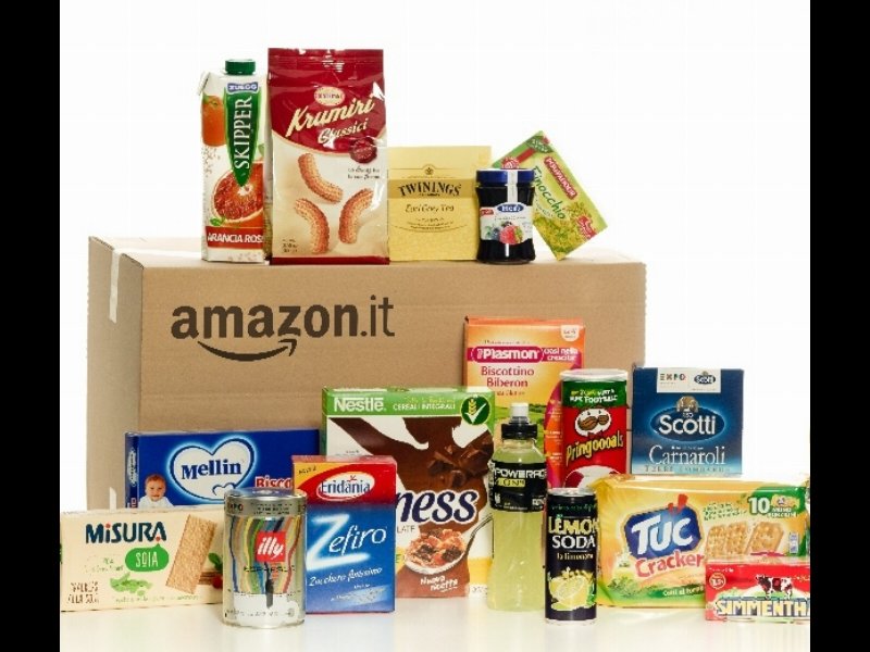 Amazon Italia entra nell'alimentare e nel cura casa