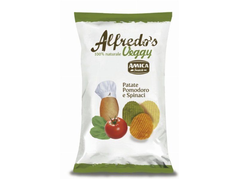 Amica Chips lancia il suo primo snack vegano