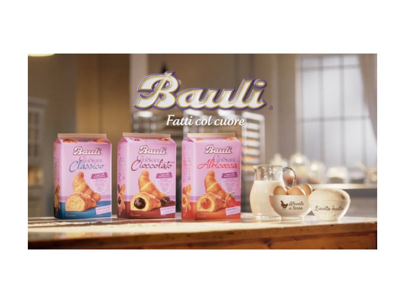 Bauli torna in tv con i Croissant