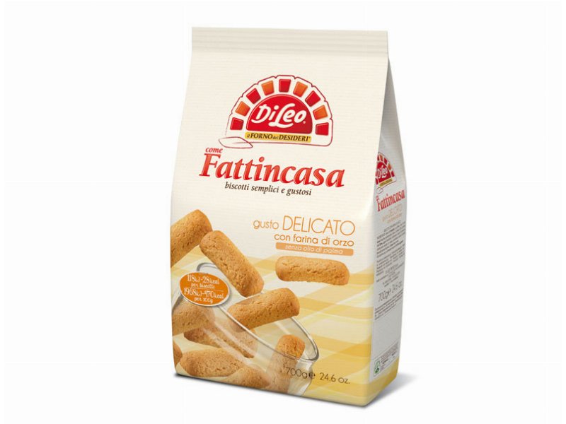 Biscotti ‘olio di palma free’: la Di Leo Pietro Spa produce da 25 anni i Fattincasa