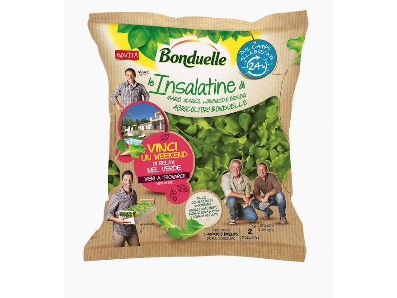 Bonduelle presenta Le Insalatine degli Agricoltori