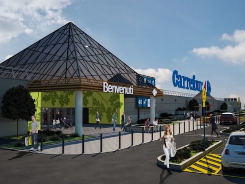 Carrefour riqualifica il c. c. di Thiene