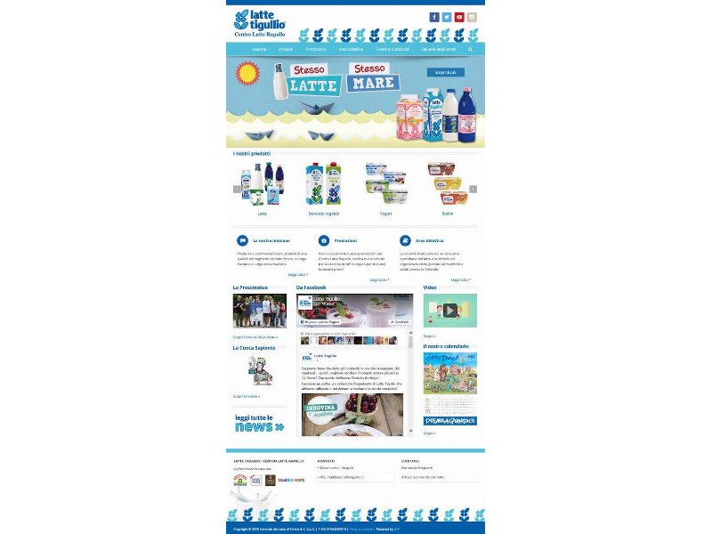Centro Latte Rapallo - Latte Tigullio apre il nuovo sito web e il canale YouTube - Distribuzione Moderna Centro Latte Rapallo - Latte Tigullio apre il nuovo sito web e il canale YouTube - Distribuzione Moderna