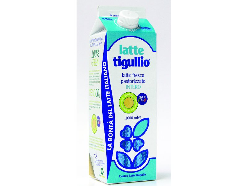 Centro Latte Rapallo - Latte Tigullio presentano il nuovo pack per il latte 100% rinnovabile